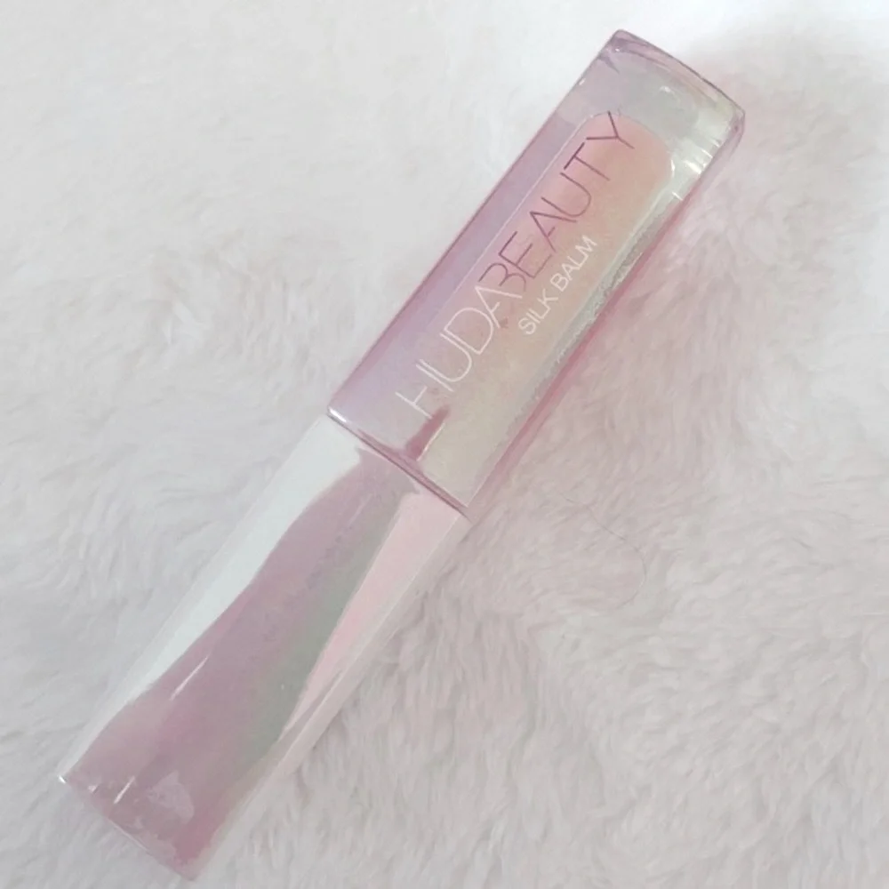 Huda Beauty Silk Balm Hydra-Plumping Lip Balm in the shade ‘Blush’